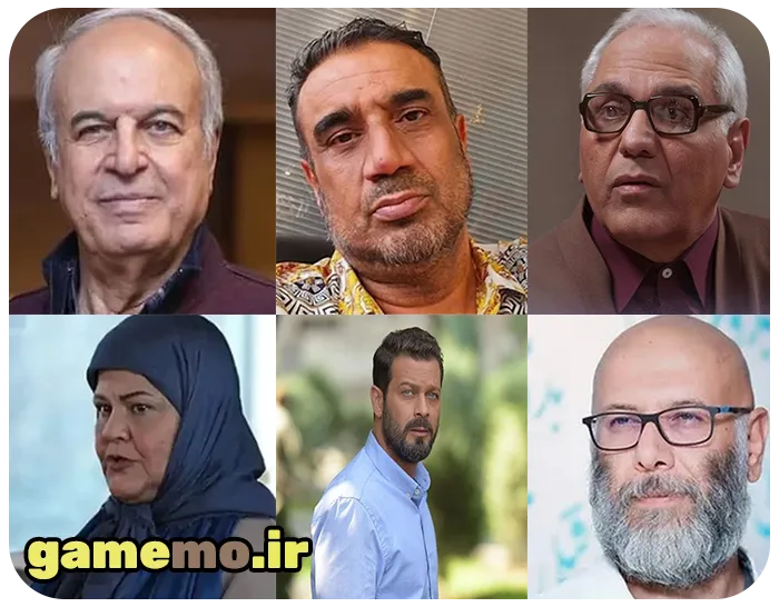 بازیگران سریال مرد سه هزار چهره