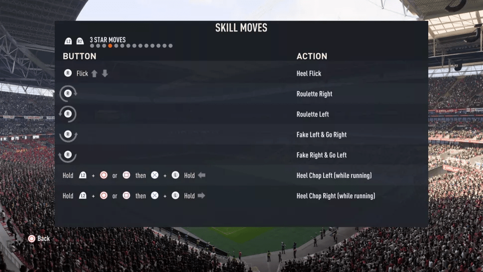FIFA 23 مهارت حرکت رتبه بندی ستاره توضیح داده شده است