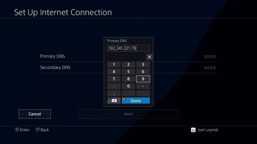 IP Address Settings