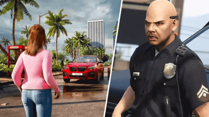 فیلم تعقیب و گریز پلیس GTA 6 به صورت آنلاین ظاهر می شود که طرفداران کاملاً خیره کننده هستند